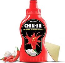 „CHINSU“ saldus „Sriracha“ čili padažas su pomidorais, „CHIN-SU“ originalus vietnamietiškas čili padažas, picos padažas, čili ir česnako padažas šonkauliams, „Salsa“ padažas, spagečių padažas, BBQ – 1 pakuotė, 250 g