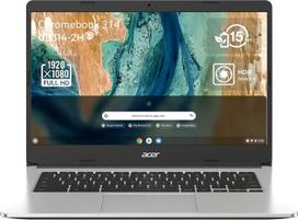 „Chromebook“ 314 CB314-2H-K6CV „Kompanio“ 500 MT8183 2,0 GHz 8GB/64 14 colių FHD HD (0,9) „Mali-G72 MP3“ „Wi-Fi 5“ „Bluetooth 5.0“ „Chrome OS“ atverčiamas korpusas, sidabrinis