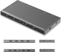 „CineTreak CT-4“ 4K vaizdo įrašymo plokštė – 4 HDMI įėjimai, „UVC Plug and Play“, vienalaikis 4K įrašymas, 10Gbps USB 3.2, profesionalus garso įėjimas, 100 W PD įkrovimas, skirta transliacijoms, žaidimams ir vaizdo įrašų kūrimui