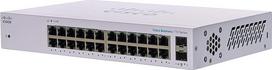 „Cisco Business“ CBS110-24T-UK 24 prievadų GE komutatorius su 2 x 1G SFP prievadais, ribota visą gyvenimą galiojanti garantija CBS110-24T-UK