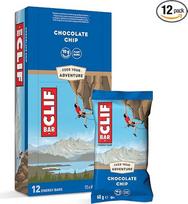 „CLIF BAR“ energetinis batonėlis su šokolado gabaliukais ir daržovių sudėtimi, 12 vnt. po 68 g | Su 10 g augalinių baltymų, skirtas bėgimui, maratono treniruotėms, dviračių sportui ir ištvermės sporto šakoms