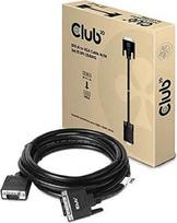„Club3D“ DVI–VGA kabelis, 3 m