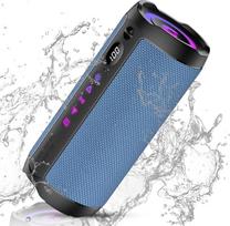 „coioc“ „Bluetooth“ garsiakalbis su apšvietimu, „Bluetooth 5.4“ grotuvas, 25 W dvigubas garsiakalbis, LED ekranas ir 25 valandų baterija, du žemų dažnių garsiakalbiai, IPX7 atsparumas vandeniui, TWS suporavimas, AUX, TF kortelė, tinka naudoti lauke