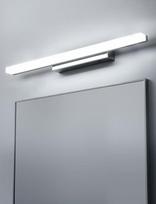 „Combuh“ 60 cm LED veidrodžio šviestuvas, vonios kambario veidrodžio lempa, vonios kambario lempa, veidrodžio spintelės apšvietimas, lankstus apšvietimas bet kuriai akimirkai, 5 spalvų temperatūros, veidrodžio šviestuvas, 230 V, šilta balta, neutrali balt