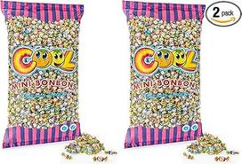 „Cool Mini Sweets“ vaisių mišinys maišelyje, apytikriai 1350 mini saldainių, 2 vnt. pakuotė (1 x 3 kg)