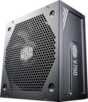 „Cooler Master V750 Gold V2“, kompiuterio maitinimo blokas (ES kištukas), 750 W maitinimo blokas, „80 Plus Gold“, modulinis ATX maitinimo blokas, 135 mm FDB ventiliatorius, pusiau pasyvus režimas, 16 AWG PCIe kabelis – juodos spalvos