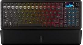 „Corsair Vanguard 96“ belaidė mechaninė RGB žaidimų klaviatūra – QWERTY UK išdėstymas, 96 % išdėstymas, „Hot-Swappable“ MLX jungikliai, 8000 Hz „Hyper-Polling“, „Stream Deck“ integracija, „Flash Tap SOCD“ – juoda
