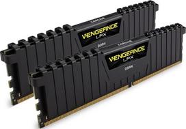 „Corsair Vengeance LPX“ 16GB (2 × 8GB) DDR4 3000 MHz C16 XMP 2.0 aukštos kokybės stalinio kompiuterio RAM rinkinys, juodos spalvos