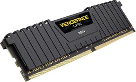 „Corsair Vengeance LPX“ 16GB (1 x 16GB) DDR4 3200 (PC4-25600) C16 atminties modulis, optimizuotas „AMD Ryzen“ procesoriams – juodas