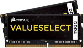 „Corsair“ CMSX32GX4M2A2666C18 „Vengeance“ 32GB (2 x 16GB) DDR4 2666 MHz 260 kontaktų SODIMM nešiojamojo kompiuterio atminties rinkinys – juodas