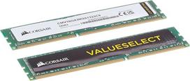 „Corsair“ CMV16GX3M2A1333C9 „Value Select“ 16GB (2x8GB) DDR3 1333 MHz CL9 atminties rinkinys, skirtas įprastiniams stalinio kompiuterio modeliams