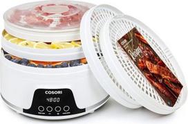 „Cosori“ maisto džiovintuvas, 5 dėklai, be BPA, 350 W, baltas | Daugiau galimybių: sudedami ir išimami dėklai, reguliuojamas aukštis, temperatūros reguliavimas (35–75 °C)