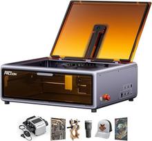 „Creality Falcon A1“ 10 W lazerinio graviravimo rinkinys, visiškai uždaras lazerinis pjaustytuvas, išmanioji kamera, 600 mm/s, 305 x 381 mm darbo plotas, idealiai tinka medžiui, metalui, akrilui, pradedantiesiems
