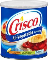 „Crisco“ riebalai – gaminami tik iš augalinių aliejų, 48 oz (1,36 kg), didelė talpykla