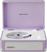 „Crosley“ CR3505A-LN „Cruiser Retro“ nešiojamasis CD grotuvas su stereofoniniais „Bluetooth“ garsiakalbiais ir FM radiju, levandų spalvos