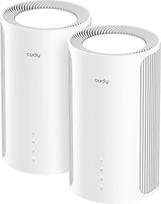 „Cudy“ BE6500 2,5G WLAN 7 didelės spartos „Mesh“ tinklas, 230 m², M6500, 2 vnt. rinkinys