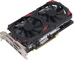 „Cuifati“ „Radeon RX 580“ 8GB GDDR5 žaidimų vaizdo plokštė, 256 bitų „RX 580“ vaizdo plokštė su dviem ventiliatoriais, DVI, DP, HDMI jungtimis, „Plug and Play“ funkcija