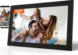 „Cytem“ skaitmeninė nuotraukų rėmelė, 15,6 colio, su „WLAN“ ir „Frameo“ funkcijomis, matinis ekranas su apsauga nuo atspindžių, 64GB atminties, judesio jutiklis, automatinis vaizdo pasukimas, IPS jutiklinis ekranas (1920 x 1080), juodos spalvos