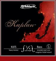„D'Addario Kaplan“ 3/4 mastelio, didelio įtempimo, su vienu „C“ ir išplėstu „E“ stygomis, skirta bosinei gitarai