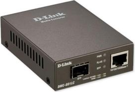 „D-Link“ DMC-G01LC/E „Gigabit Ethernet“ SFP keitiklis (1x 10/100/1000Mbit/s RJ-45, 1x 100/1000Mbit/s SFP lizdas papildomiems „D-Link LC-Duplex“ SFP siųstuvų-imtuvų moduliams)
