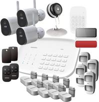 „Daewoo Security“ SA667AM – gyvūnams pritaikyta belaidė „Wi-Fi“ GSM signalizacija su nuotolinio valdymo pultu, lauko sirena ir 4 kameromis, suderinama su „Amazon Alexa“ ir „Google Home“