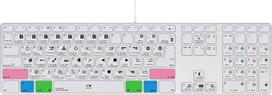 „DaVinci Resolve“ klavišų kombinacijų silikoninis klaviatūros dėklas, skirtas „iMac G6“ aliumininei klaviatūrai MB110B/B (A1243) su skaitmenų klaviatūra, ES/JAV versija