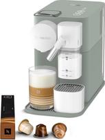 „De'Longhi Nespresso Lattissima One“ kapsulinis kavos aparatas su automatine pieno paruošimo sistema, 19 barų slėgiu ir greitu kaitinimu, kompaktiškas dizainas, tamsiai šalavijų spalvos (EN510.GR)
