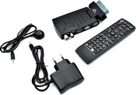 „Decoder Mini“ skaitmeninis antžeminis DVB-T2 SCART 180 USB HDMI HD 333