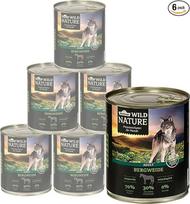 „Dehner Wild Nature“ šlapias šunų maistas, jaunikliams / suaugusiems / senjorams, įvairių rūšių ir dydžių