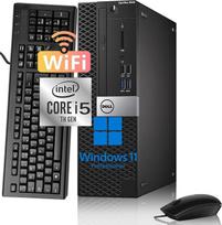 „Dell Optiplex 5050“ SFF stalinis kompiuteris, „Intel Core i5-7500“, 8GB RAM, 256GB SSD, „Wi-Fi“, „Bluetooth“, JAV klaviatūros išdėstymas, „Windows 11 Pro“ (atnaujintas)