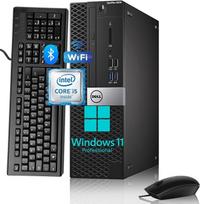 „Dell OptiPlex 5050“ SFF stalinis kompiuteris, „Intel Core i5-7500T“, 8GB RAM, 256GB SSD, „Wi-Fi“, „Bluetooth“, JAV – QWERTY klaviatūra, „Windows 11 Pro“ (atnaujintas)
