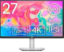 „Dell S2722QC“ 27 colių USB-C monitorius, 4K UHD 3840 x 2160, 60 Hz, 4 ms (Extreme), IPS su apsauga nuo atspindžių, 16:9, 2 x HDMI, USB-C, platininis sidabras