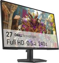 „Dell“ 27 colių žaidimų monitorius – SE2726HG, „Full HD“ (1920 x 1080), 240 Hz, „Fast IPS“ | 0,5 ms, „AMD FreeSync Premium“, 99 % sRGB, HDR10, VESA (100 x 100 mm), „DisplayPort“, 2 HDMI, juodos spalvos