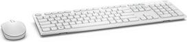 „Dell“ KM636 „Bluetooth“, balta KM636, belaidė, „Bluetooth“, balta, su pele