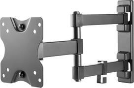 „Deltaco ArM-1204“ sieninis televizoriaus laikiklis, 68,6 cm [27], juodas (deltaco ArM-1204 – Kn?gt [Full Motion])