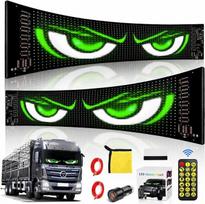 „Devil Eyes“ LED akys sunkvežimiams. 12 x 60 cm LED matricos panelė automobiliams
