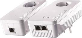 „Devolo“ dLAN 1200+ (1200Mbit/s, kištukinė lizda, duomenų filtras, 1GB LAN prievadas, elektros tinklo perdavimas) Balta