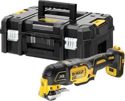 „DEWALT“ 18 V akumuliatorinis daugiafunkcinis įrankis su osciliaciniu mechanizmu DCS356NT (bazinė versija), be šepetėlių, su gylio ir šoniniu ribotuvu, LED apšvietimu, komplektuojamas su „Tstak Box II“ dėžute, be akumuliatoriaus ir įkroviklio, juodos ir g