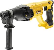 „DEWALT“ 18 V „SDS-Plus“ akumuliatorinis plaktuvinis gręžtuvas (bešepetis variklis, skirtas lengviems kalimo darbams, 22 mm, idealiai tinka ankeriams gręžti ir tvirtinimo skylėms daryti, akumuliatorius ir įkroviklis į komplektą neįeina) DCH033N-XJ