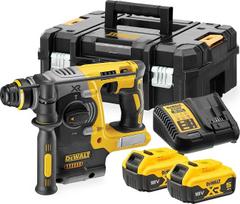 „DeWalt“ rotacinis plaktukas DCH273P2T (2 x 5,0 Ah ličio jonų akumuliatoriai – be šepetėlių)