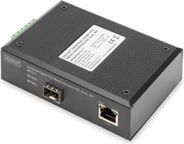 „Digitus“ DN-652104 tinklo medijos keitiklis, 1000Mbit/s, juodos spalvos – „Digitus“ DN-652104, 1000Mbit/s, 10Base-T, 100Base-TX, 1000Base-TX, 1000Base-X, IEEE 802.3, IEEE 802.3af, IEEE 802.3at, IEEE 802.3u,IEEE 802.3z,