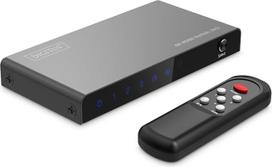 „DIGITUS“ HDMI komutatorius 3x1 – 3 įėjimai, 1 išėjimas – UHD 4K/60 Hz – HDCP 2.2 ir HDMI 2.0