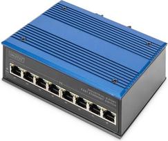 „DIGITUS“ pramoninis tinklo komutatorius – 8 „Fast Ethernet“ RJ45 jungtys – 100Mbps