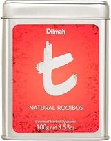 „Dilmah“ – natūralus rooibos – birūs arbatos lapeliai – aukščiausios kokybės rooibos žolelių arbata – be kofeino, švelniai saldi – supakuota Šri Lankoje – žolelių užpilas (100 g)