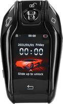 „Dioche“ „Keyless Go“ modernizavimo rinkinys, universalus „TK800+“ LCD jutiklinio ekrano išmanusis raktas-pultas, skirtas raktų nereikalaujančiam įėjimui į visus variklio modelius su „Start-Stop“ sistema (juodos spalvos)