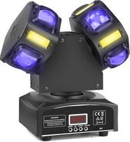 „Disco Light“ vakarėlio šviesos įrenginys, judanti galvutė, LED RGB šviesos DJ projektorius, muzikos valdomos DJ diskotekos šviesos, DMX efektų prožektorius, skirtas KTV, šeimos susitikimams, vestuvėms, gimtadieniams ir Helovinui (T08)