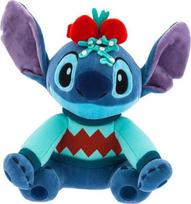 „Disney Store“ oficialus „Lilo ir Stitch“ šventinis pliušinis žaislas – šventinis „Stitch“ dizainas – 14 colių – puiki sezoninė dovana gerbėjams – švęskite Kalėdas su šiuo žavingu ateiviu