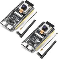 „diymore“ – 2 vnt. skirti „ESP32 CAM“ plėtros plokštei, skirti „ESP32-S3-WROOM CAM“ (Wi-Fi/„Bluetooth“), skirti „ESP32-S3-N16R8“ (5 V nuolatinės srovės, dviejų branduolių), „2640“ kameros TF kortelės modulis su antena