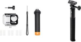 „DJI Action“ nardymo priedų rinkinys ir prailginimo strypo rinkinys (1,5 m) – atsparus vandeniui, plastikinis, fotoaparato priedai, plūduriuojantis, IP68, suderinamas su „Osmo Action 3“
