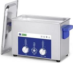 „DK SONIC“ ultragarsinis valymo aparatas, 4 l, 120 W, komercinis ultragarsinis valymo prietaisas su galingu, koduotu valdymu ir penkiais režimais, skirtas akiniams, vėrinėliams, laikrodžiams ir monetoms valyti